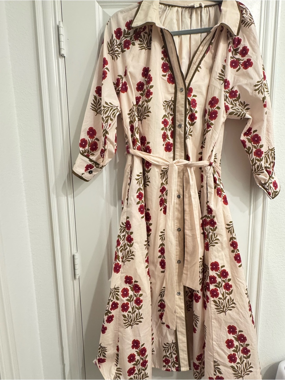 Umgee maxi dress with belt